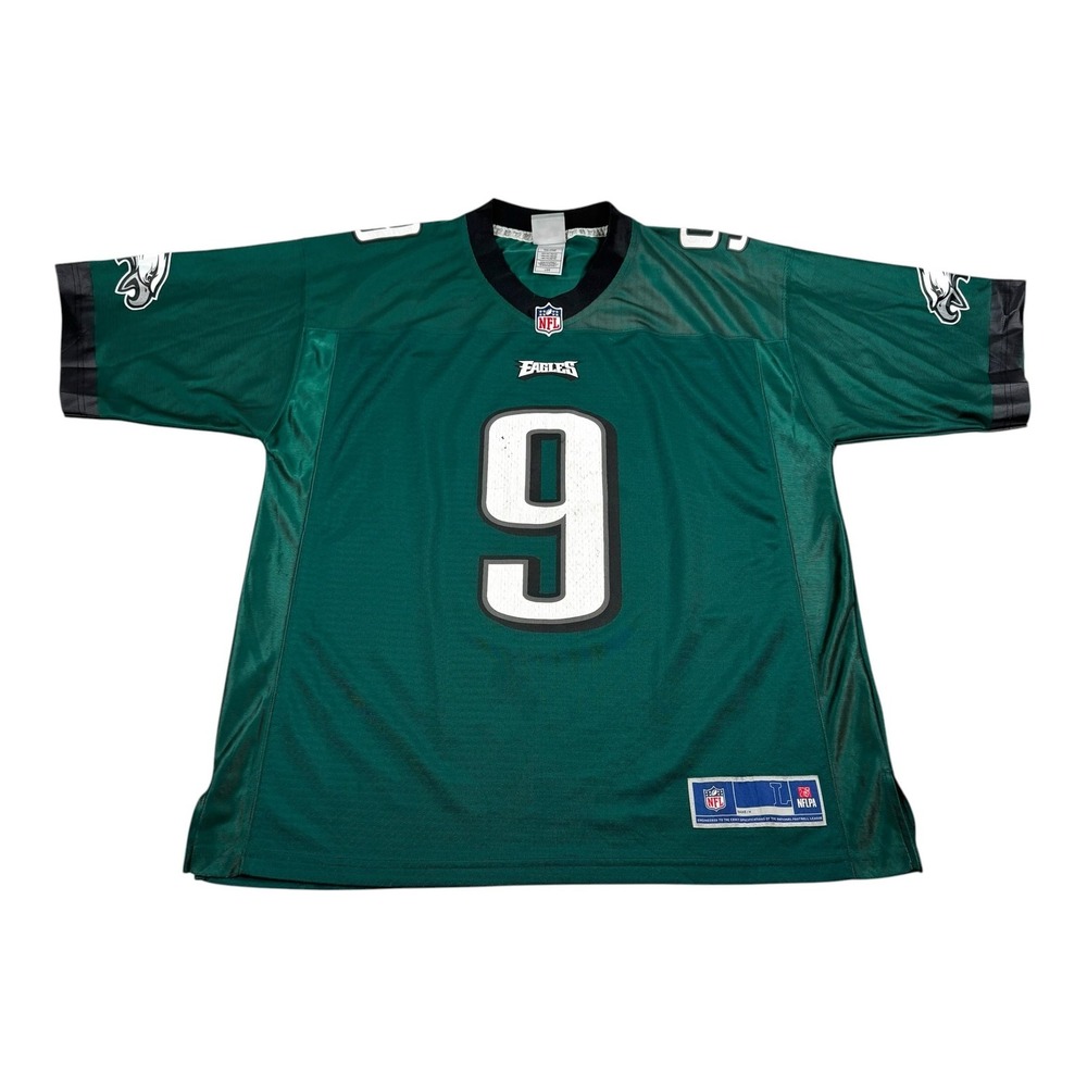 Philadelphia Eagles Football Jersey Mens Large Green NFL Pro Line Foles 9 Mesh